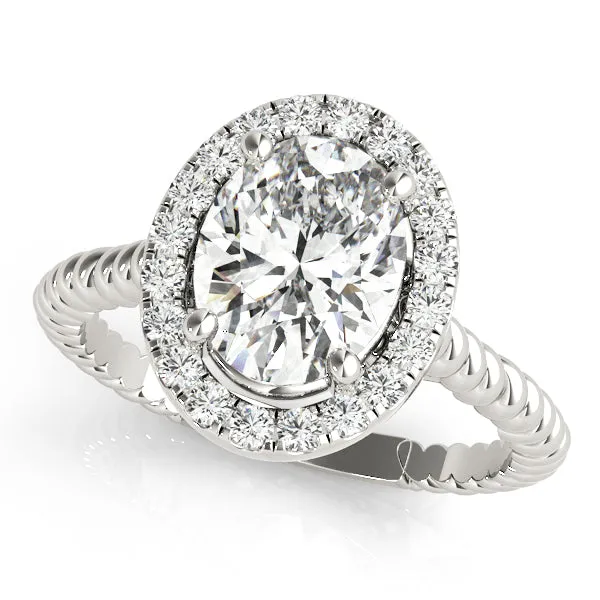 14K Oval Ring