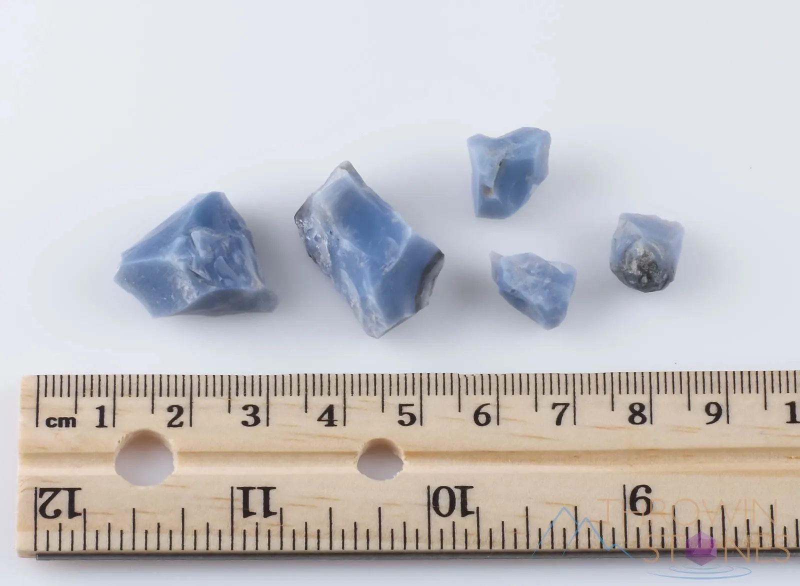 BLUE OPAL Raw Crystals - Bulk Raw Opal, Rough Opal Lot, Mexican Opal, E0054