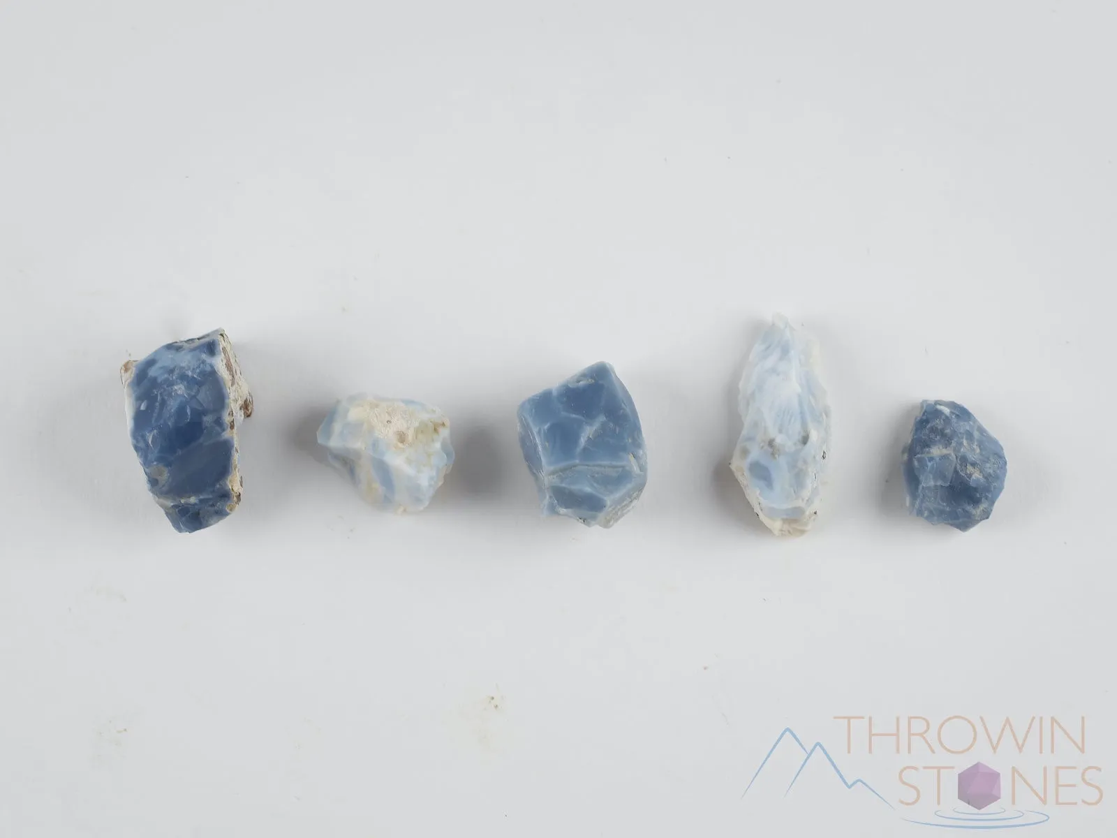 BLUE OPAL Raw Crystals - Bulk Raw Opal, Rough Opal Lot, Mexican Opal, E0054