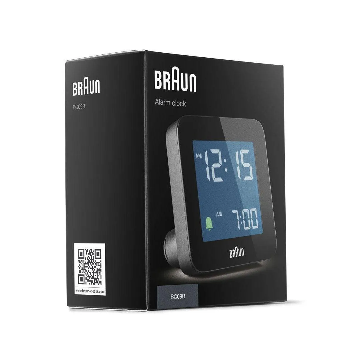 Braun Digital Alarm Clock BC09B