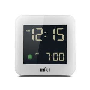 Braun Digital Alarm Clock BNC009WH