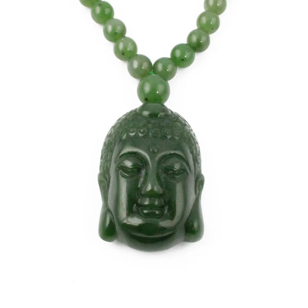 Canadian Jade Buddha Necklace