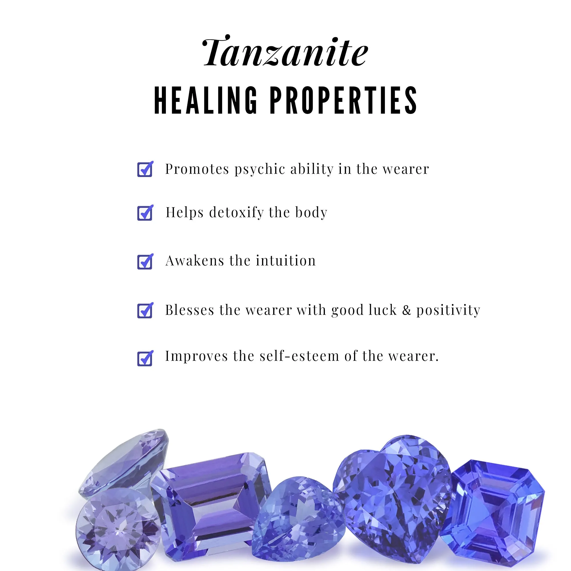 Certified Tanzanite Wedding Anniversary Ring