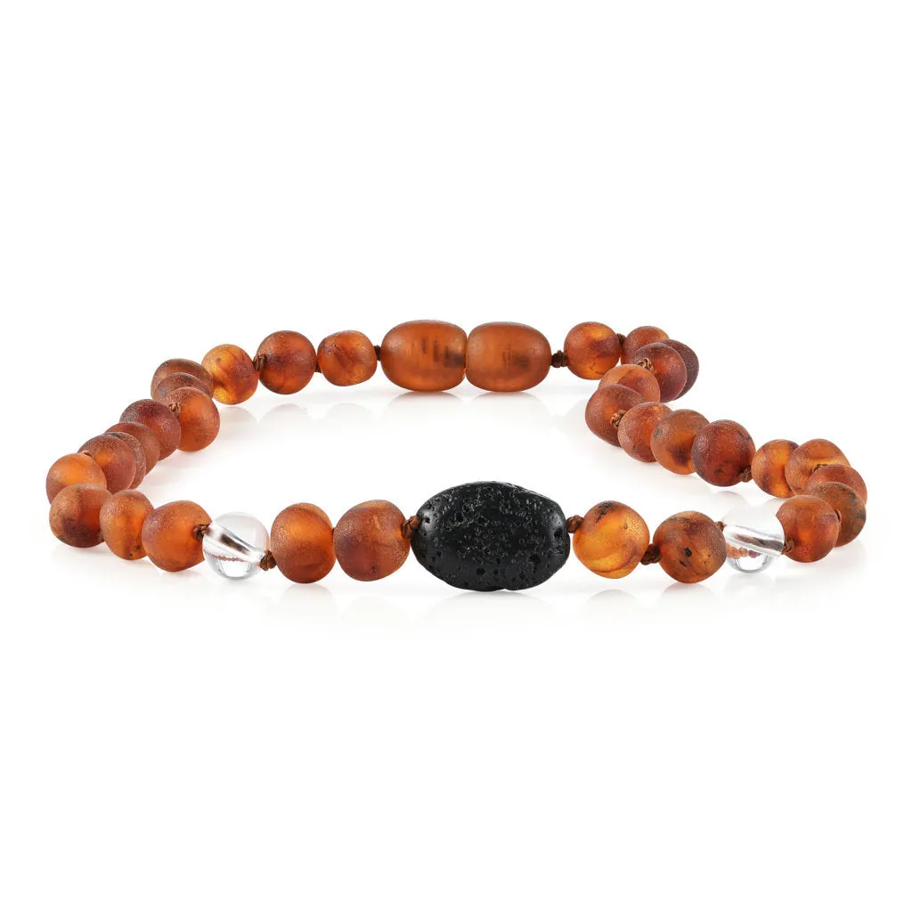 Children's Aromatherapy Necklaces | RETIRED Lava   Baltic Amber