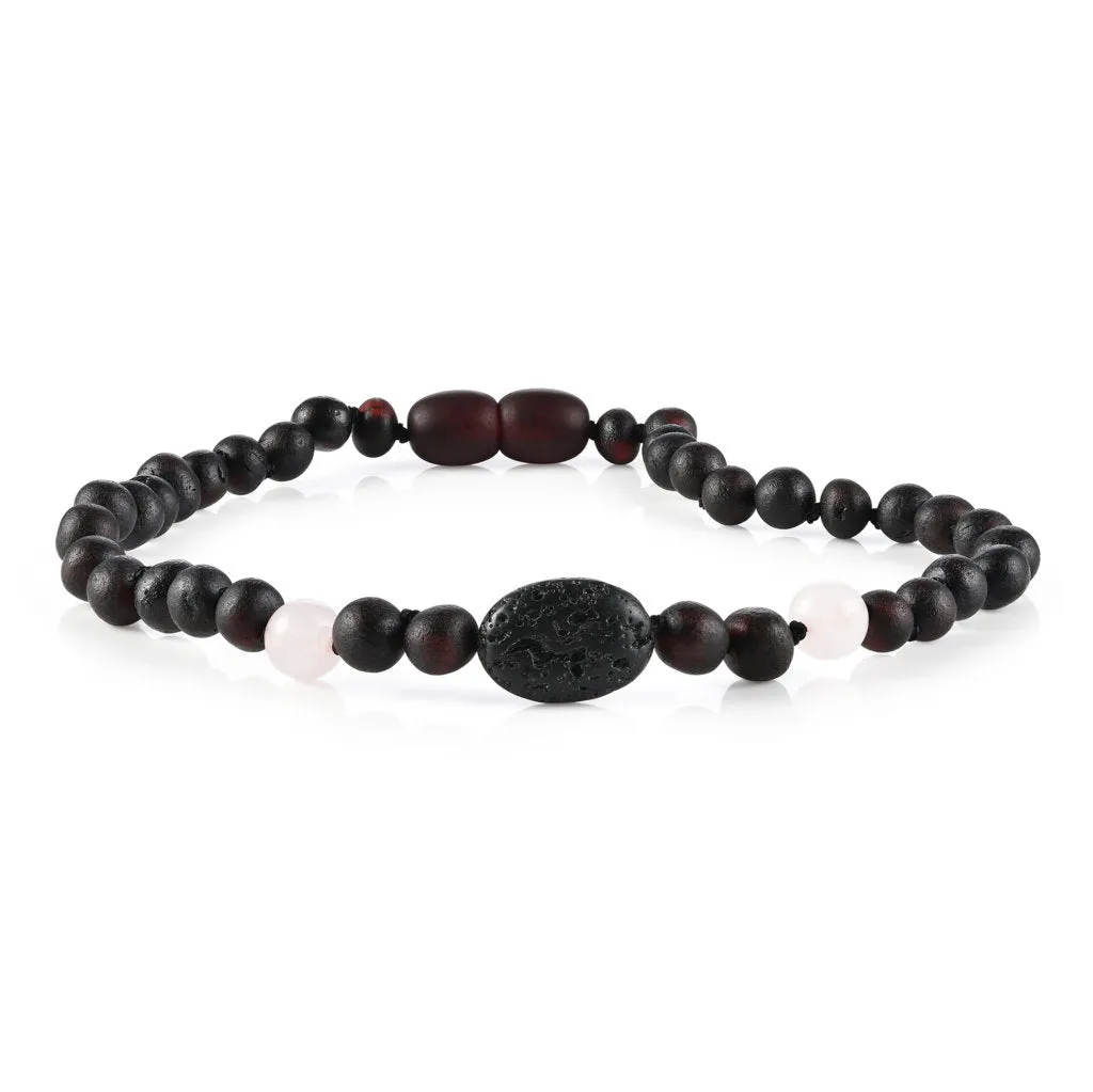 Children's Aromatherapy Necklaces | RETIRED Lava   Baltic Amber