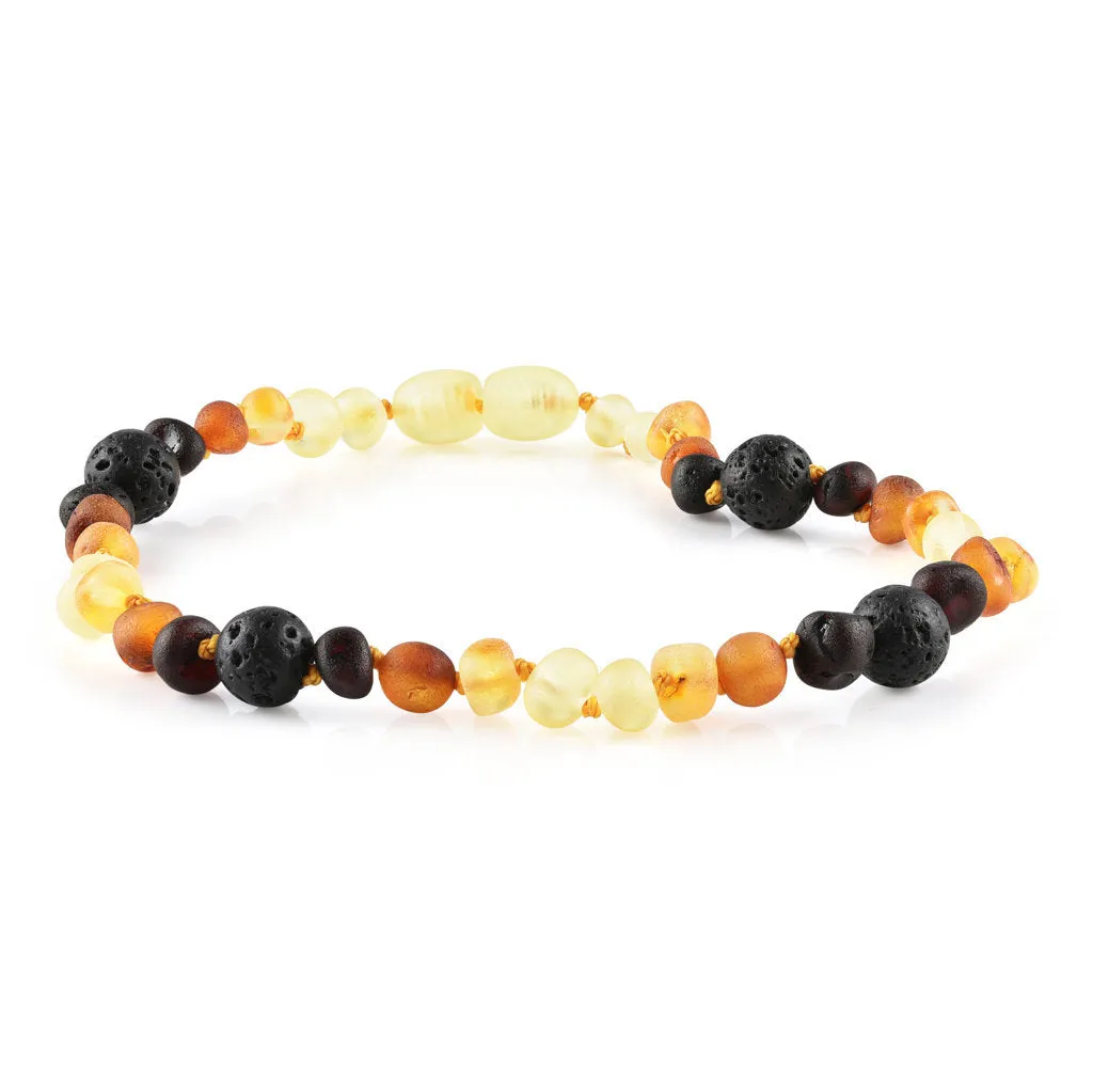 Children's Aromatherapy Necklaces | RETIRED Lava   Baltic Amber