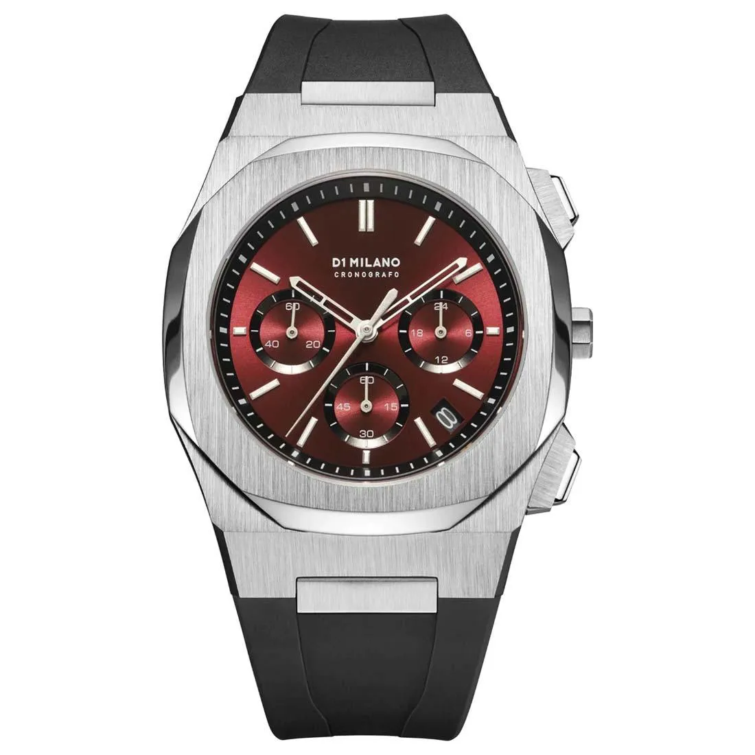 D1 Milano Chronograph Burgundy D1-CHRJ03