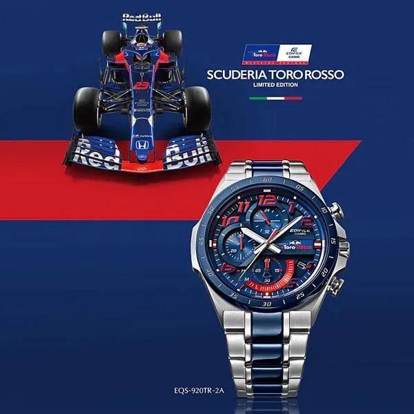 Edifice x Scuderia Toro Rosso Watch EQS-920TR-2A