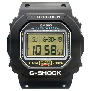 G-Shock Black Wall Clock DW-5600