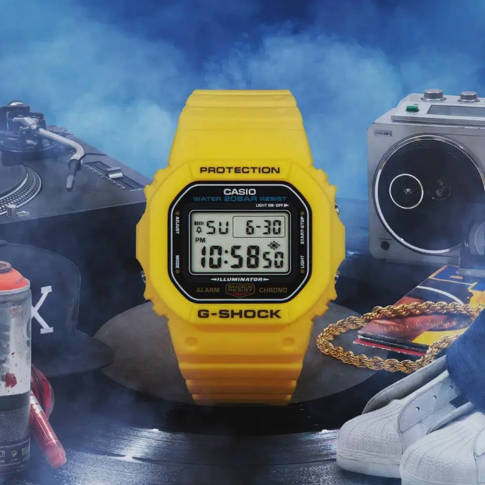 G-Shock Classic Yellow Watch DW-5600REC-9