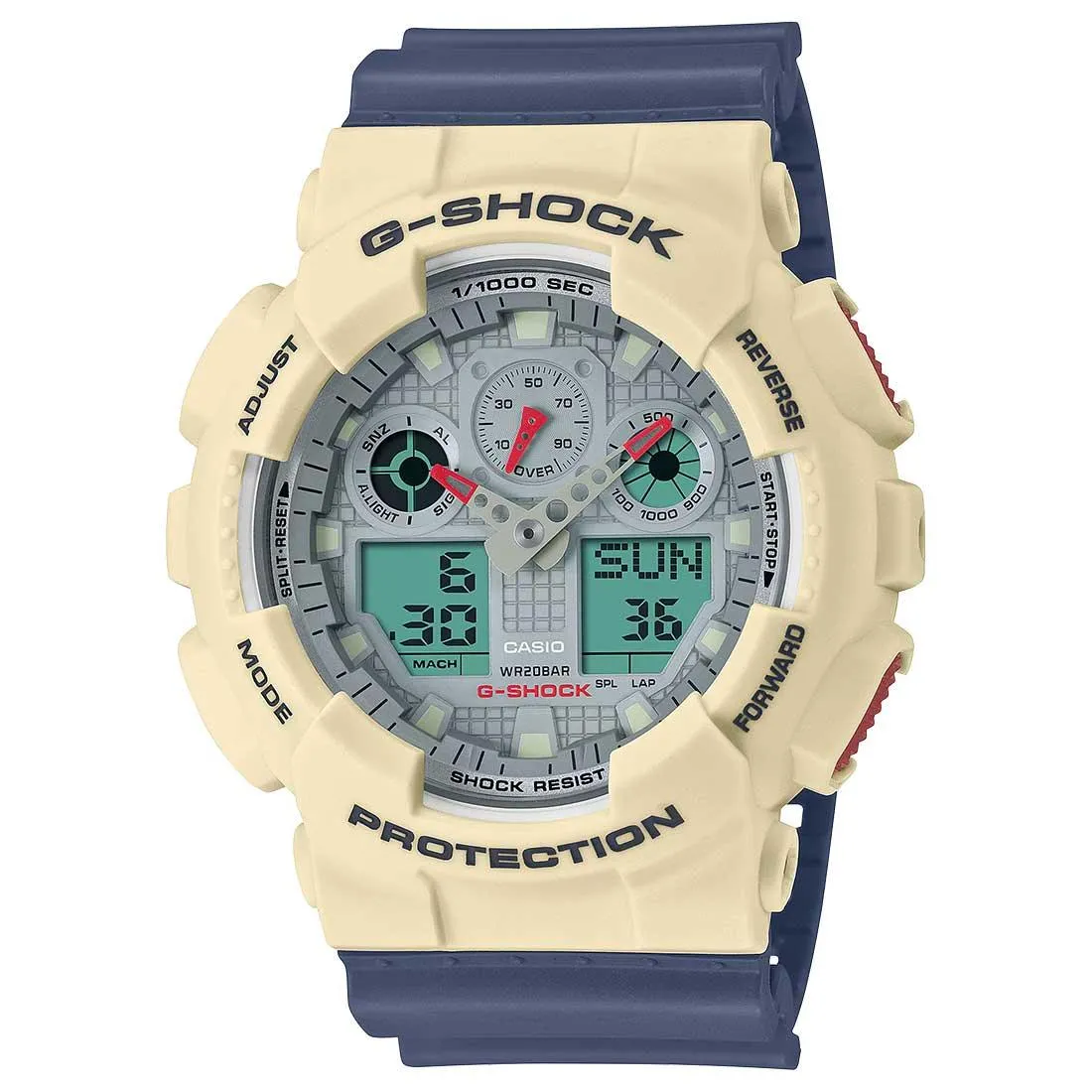G-Shock Retro Colour Edition GA-100PC-7A2