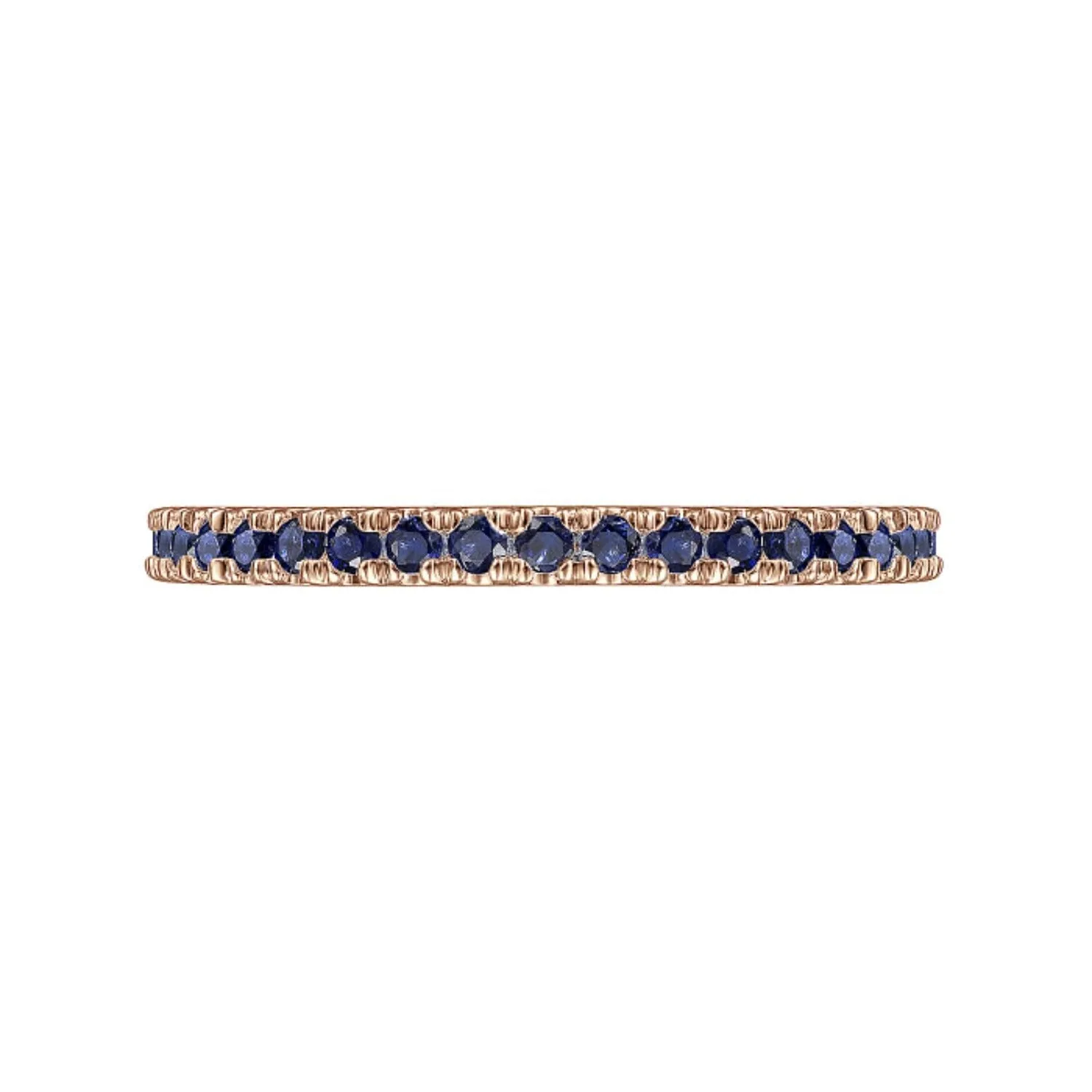 Gabriel & Co. Blue Sapphire Stackable Ring