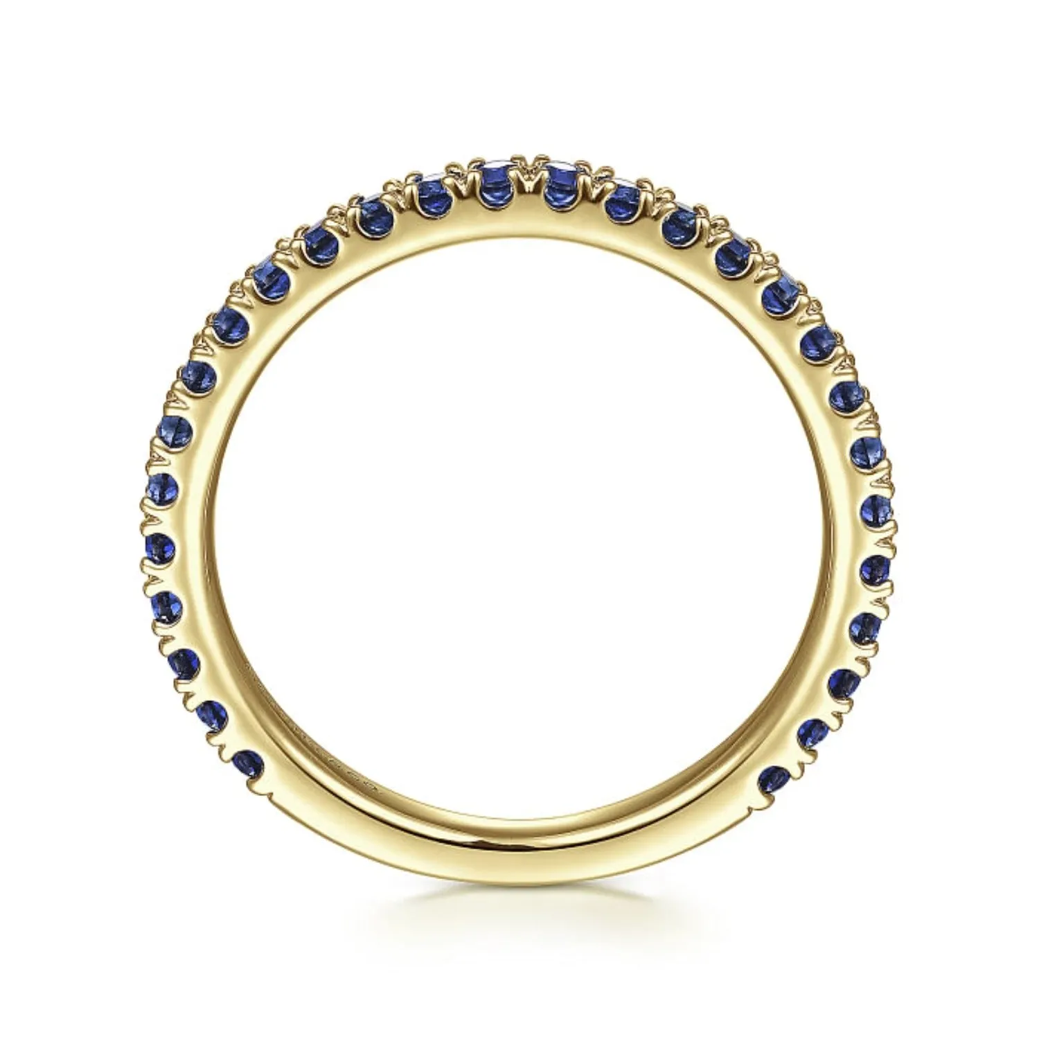 Gabriel & Co. Blue Sapphire Stackable Ring