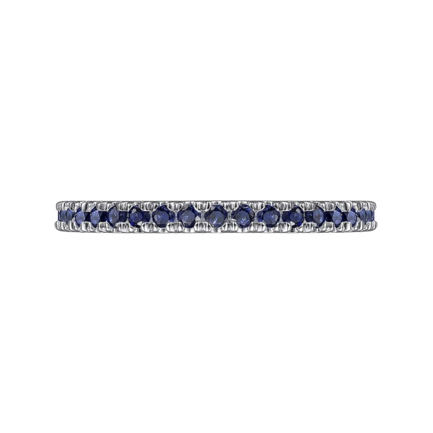 Gabriel & Co. Blue Sapphire Stackable Ring