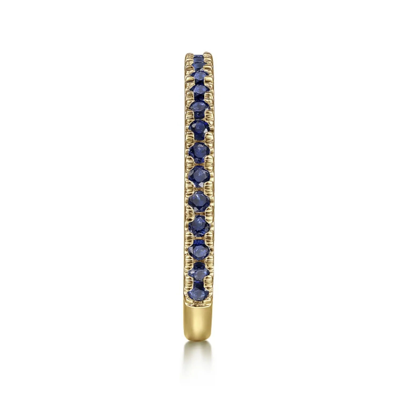 Gabriel & Co. Blue Sapphire Stackable Ring