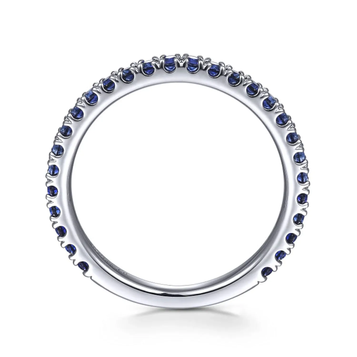 Gabriel & Co. Blue Sapphire Stackable Ring