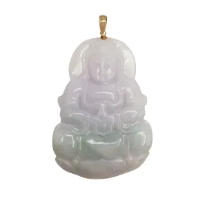 Guanyin Jade Pendant (14K)