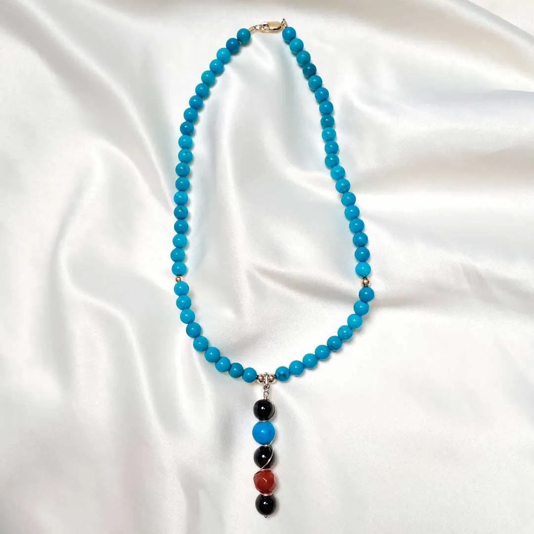 Jade and Turquoise Necklace