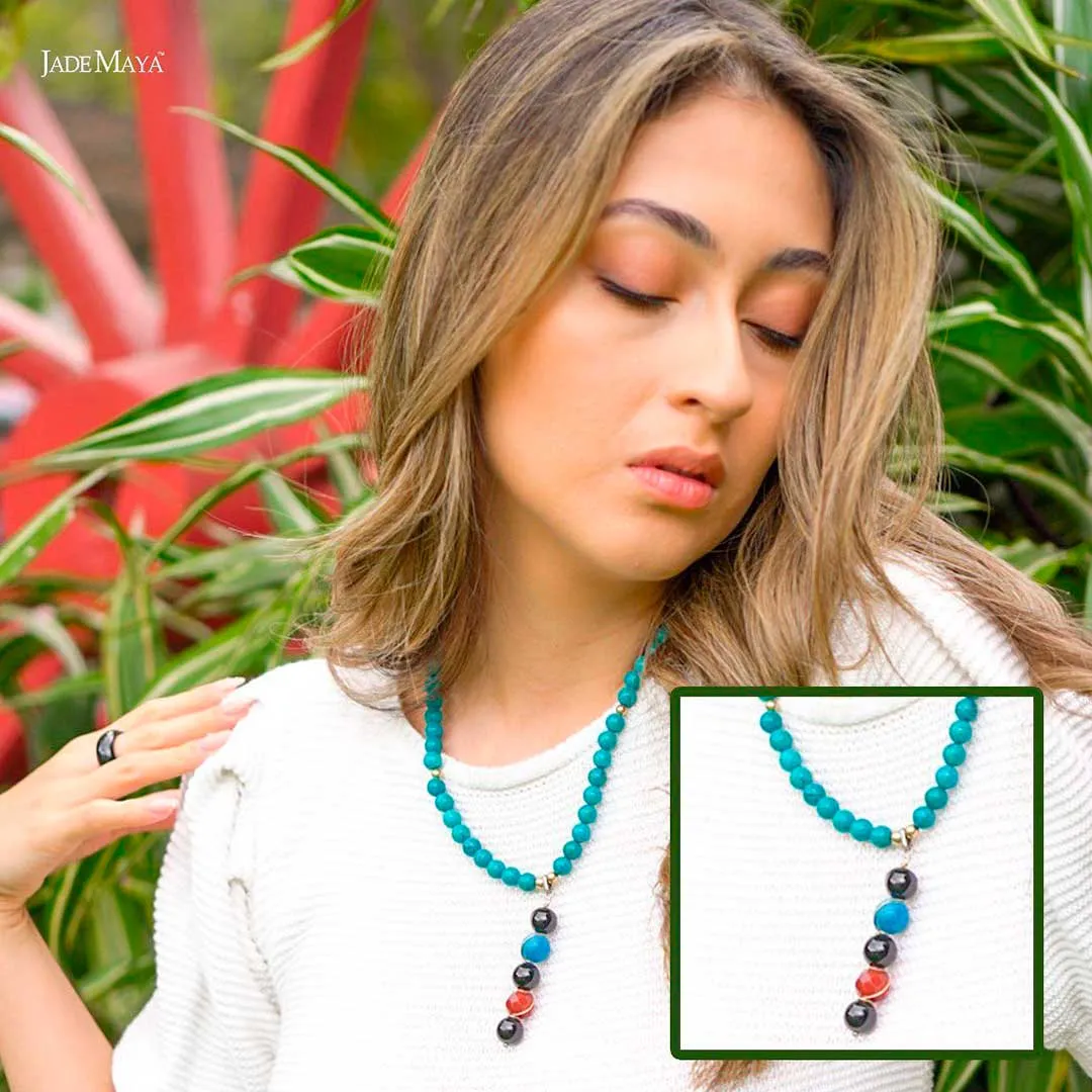 Jade and Turquoise Necklace