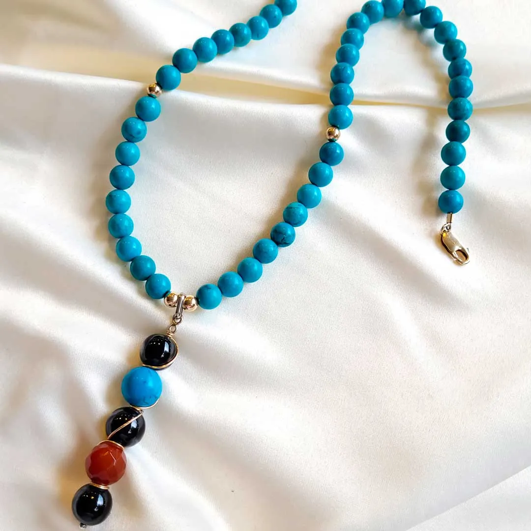 Jade and Turquoise Necklace