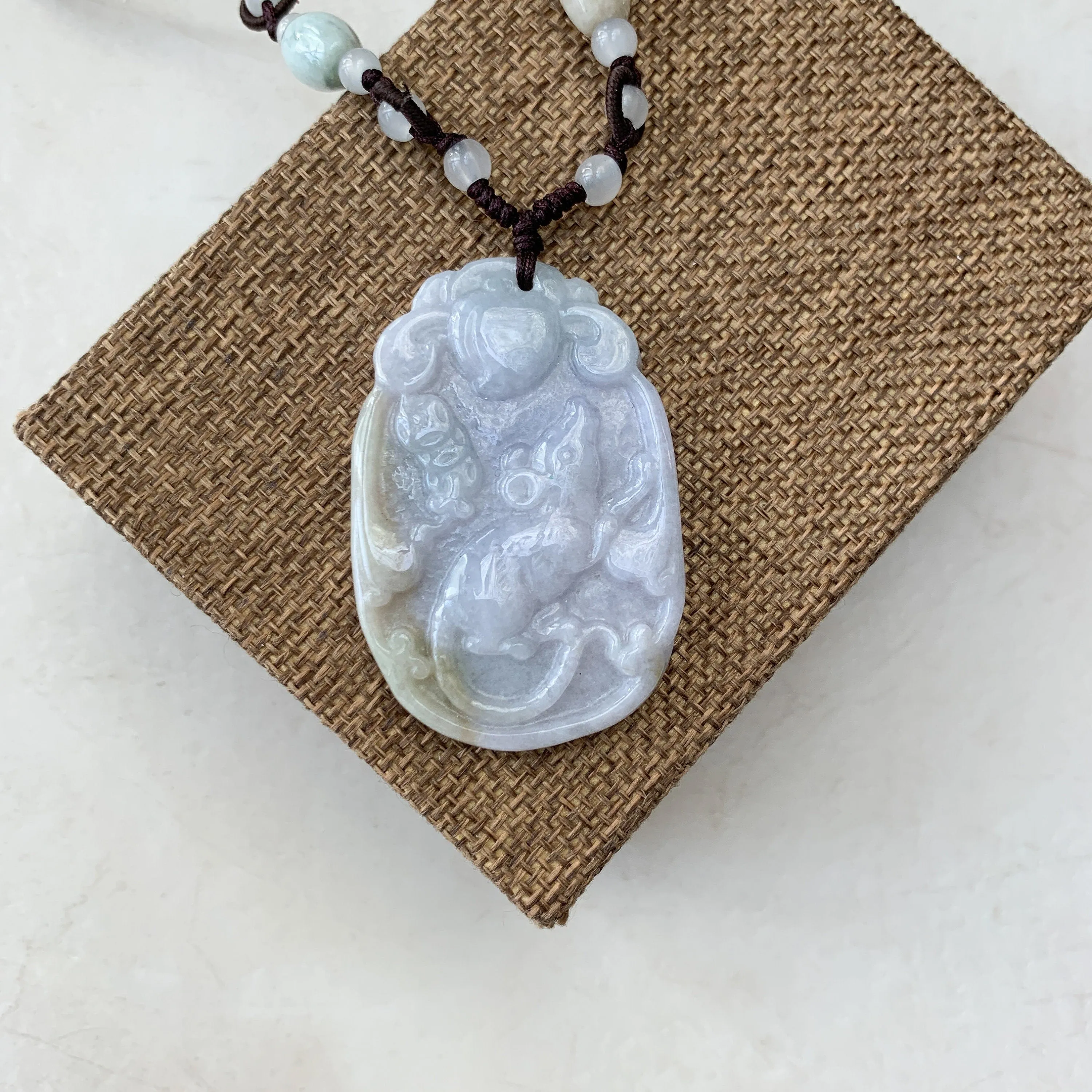 Jadeite Jade Rat Mouse Chinese Zodiac Carved Pendant, YW-0110-1646976509