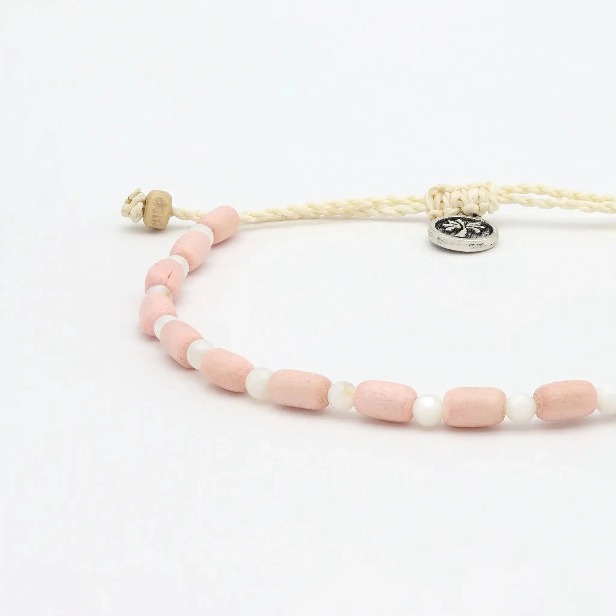 Kilauea Wood Beaded Bracelet