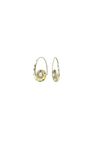 Large Yellow Pharaonys Earrings