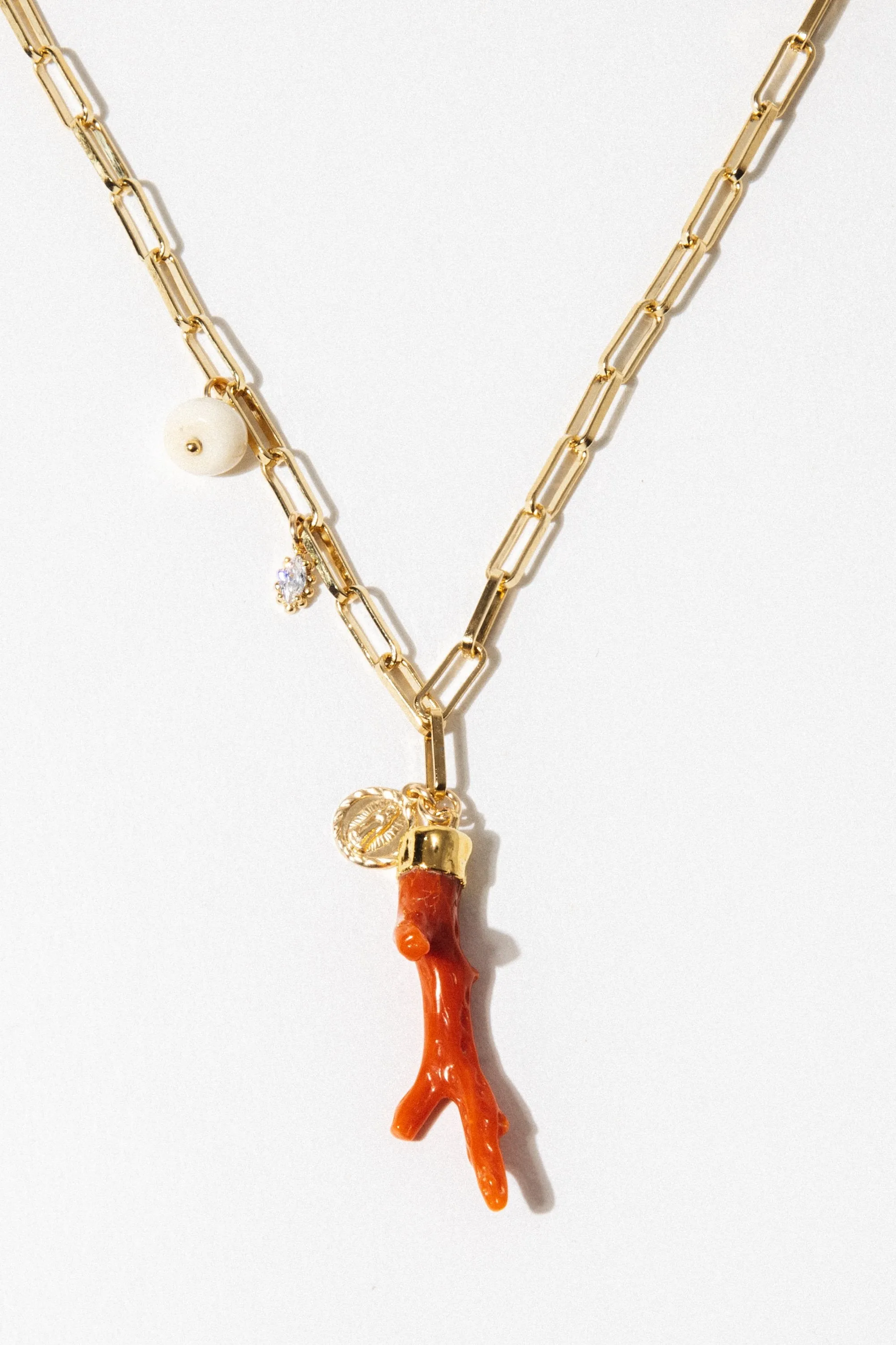 Lucky Coral Necklace