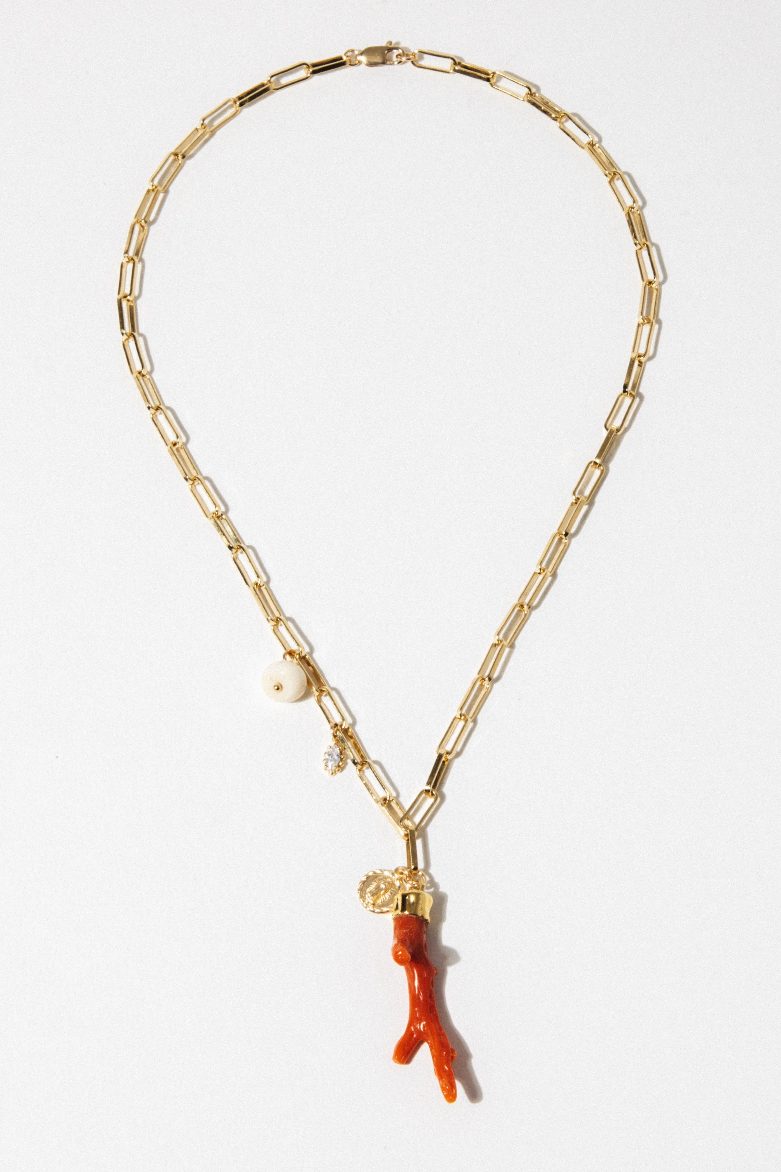Lucky Coral Necklace