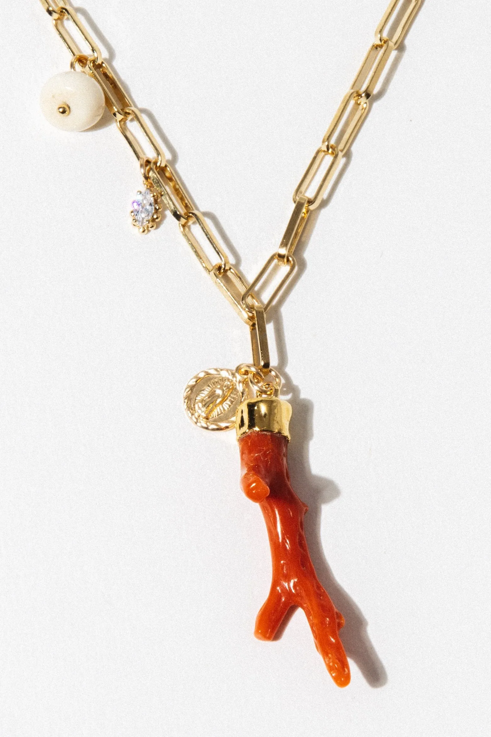 Lucky Coral Necklace