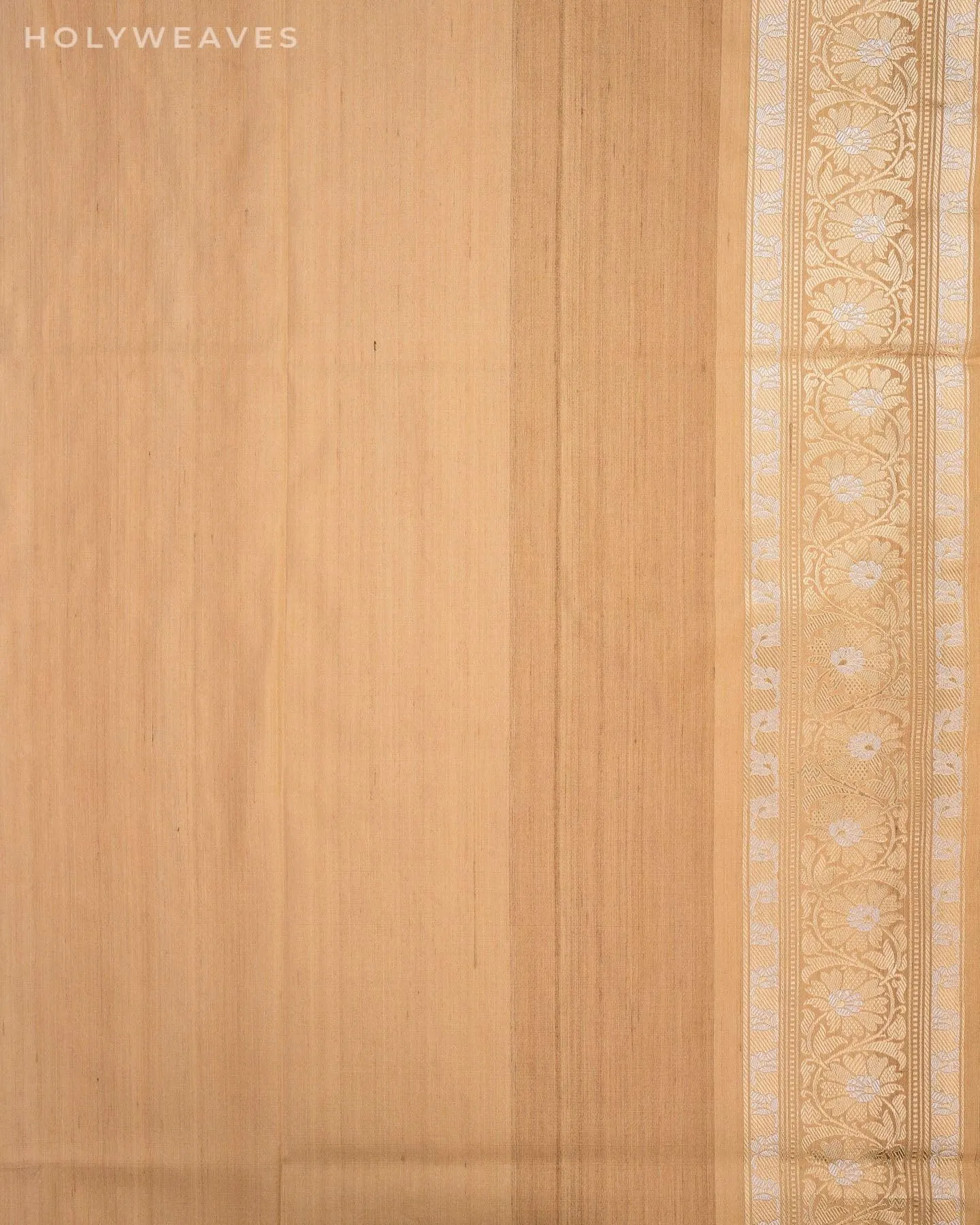 Olive Green Banarasi Sona Rupa Zari Stripes Kadhuan Brocade Handwoven Katan Silk Saree with Tasar Brocade Border Pallu
