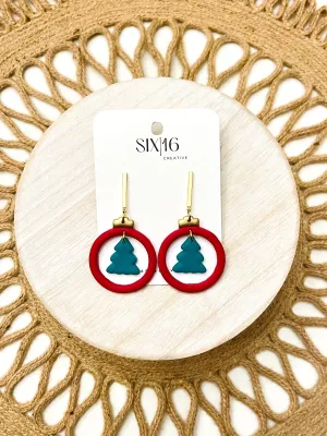 Ornament Polymer Clay Earrings