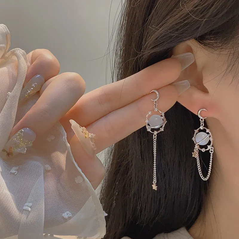 Saturn Drop Earrings