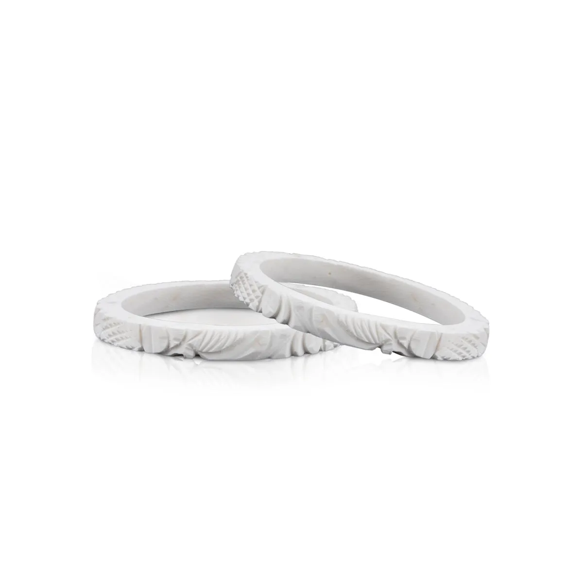 Shankh Bangle - 2.6 Inches | Sankha Pola/ Shankha Bangle/ Shankha Pola for Women