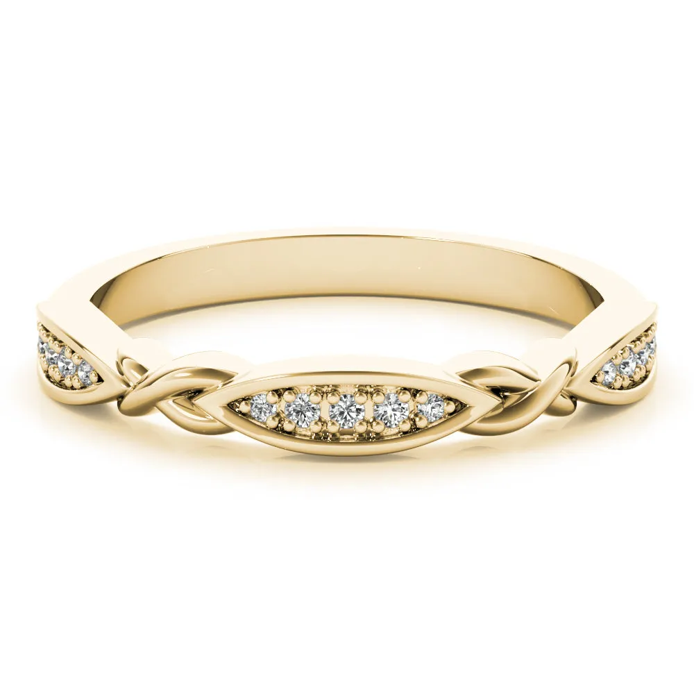 Xanthe Women's Diamond Stacker Wedding Ring