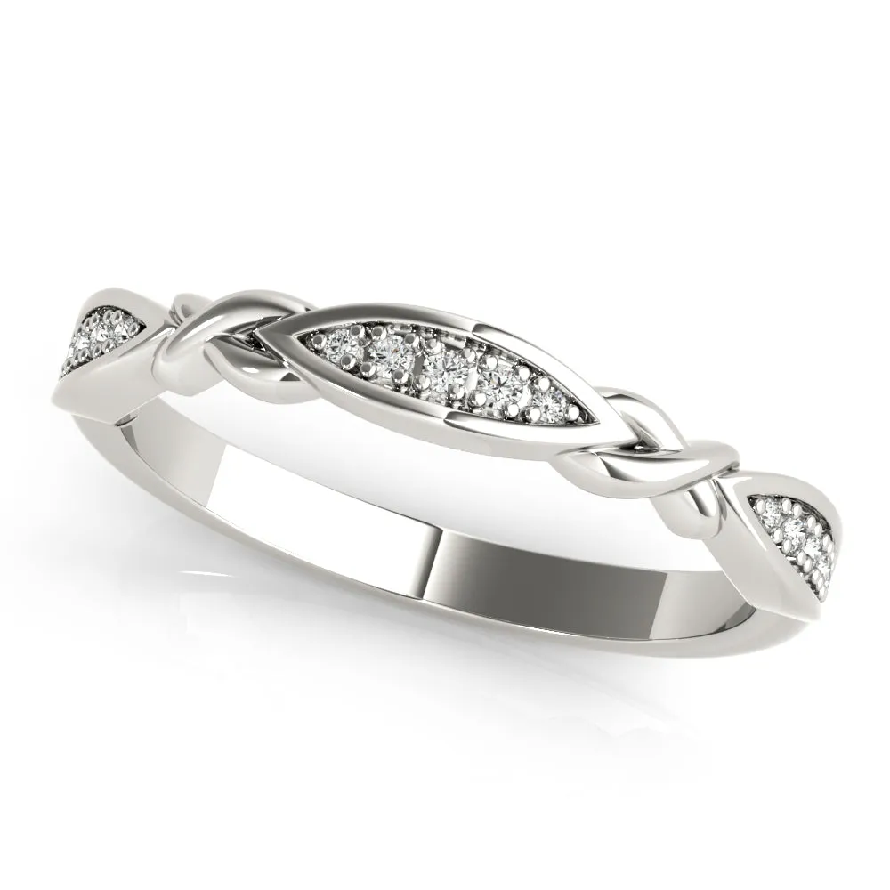 Xanthe Women's Diamond Stacker Wedding Ring