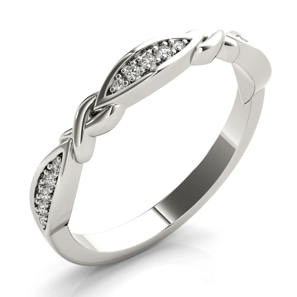 Xanthe Women's Diamond Stacker Wedding Ring