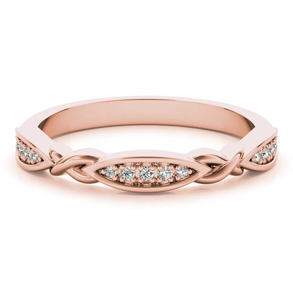 Xanthe Women's Diamond Stacker Wedding Ring